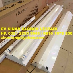 Kap TL V Shape Artolite + TL LED PHILIPS MASTER LEDtube 1200mm 10.5W 865 T8 Kap TL V Shape Artolite + TL LED PHILIPS MASTER LEDtube 1200mm 10.5W 865 T8